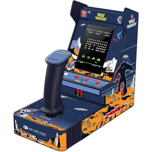 My Arcade Joystick Player Portable Space Invaders Blue & Black