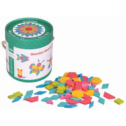 Lelin Wooden Mosaic Blocks 250pcs