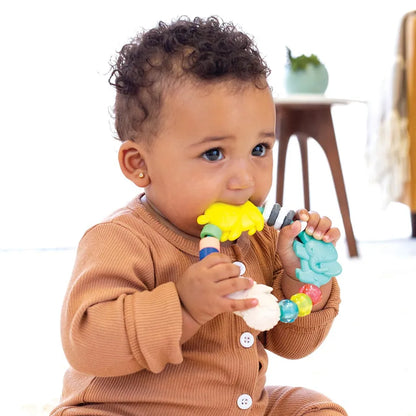 Infantino - Busy Beads Rattle & Teether