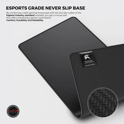 Cybeart Ghost (Black) Gaming Mouse Pad