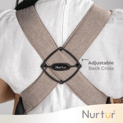 Nurtur - Dove Deluxe Infant Baby Carrier - Nude