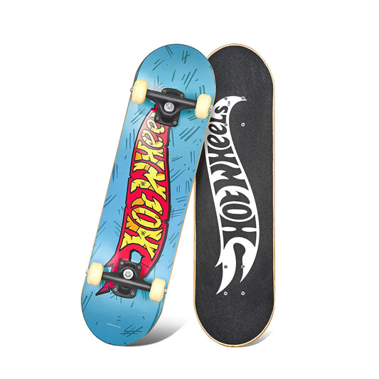 Spartan Hot Wheels Logo 28" Skateboard