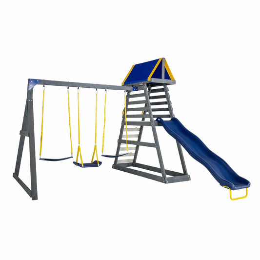 Dynamic Sports Outdoor Dynamic Sports - Mill Creek Canyon Wooden Swing Set