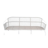 Sardinia Light Grey 3- Seater Sofa
