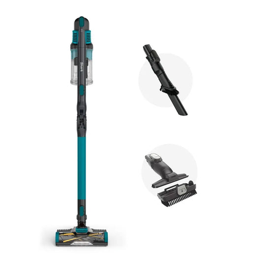 Shark Anti Hair Wrap Cordless Stick Vacuum Cleaner IZ102ME - Black/Peacock Blue